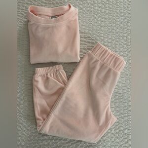 Toddler 2-Piece Fuzzy Velboa Outfit Set